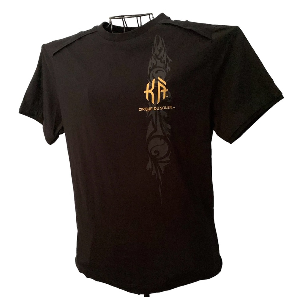 Cirque du Soleil KA Graphic T-Shirt Black Size S Las Vegas Show Tee